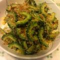ちゃことゆうな's cooksnap of when they made 大量消費！簡単ゴーヤと豆腐のサラダ☆.