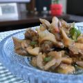 ぽっぽぺぺ's cooksnap of when they made 舞茸ダイエット！　ガパオ風ごはん.