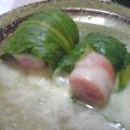 アホエ's cooksnap of when they made 青梗菜でくるくる！.