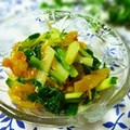 ジュリネ☆'s cooksnap of when they made 簡単＊中華くらげとうるいの和え物.