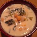 simpl's cooksnap of when they made 豆づくし✿お豆ゴロゴロ豆乳スープ.