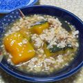 aico816's cooksnap of when they made ☆　かぼちゃの☆そぼろあんかけ煮♪♪.