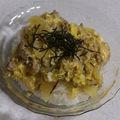 ちえとみう's cooksnap of when they made ☆激安・おいしい・簡単☆玉子丼.