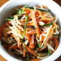 ぢんぴよ's cooksnap of when they made ✿ちくわともやしの韓国風辛味噌和え✿.