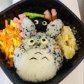 ★やみー★'s cooksnap of when they made トトロおにぎり＊キャラ弁.