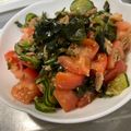 kumaco0517's cooksnap of when they made トマトと胡瓜とツナのさっぱり中華サラダ.