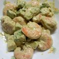 まこみず's cooksnap of when they made プリプリえびとアボカドのサラダ☆.