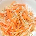 のぞほな's cooksnap of when they made ☆大根と人参で☆簡単サラダ☆.