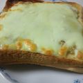 なうなうみぃ～'s cooksnap of when they made 簡単☆ごまマヨチーズトースト.