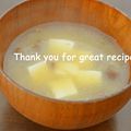 カヌレ３１４'s cooksnap of when they made レンジでスタミナ☆なめこ汁.