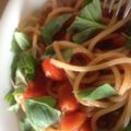 もみみみ's cooksnap of when they made 簡単手抜き!ベーシック冷製パスタ.
