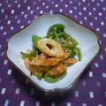 kemeta's cooksnap of when they made お弁当に！ちくわとピーマンのピリ辛炒め★.
