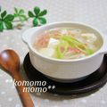 komomoもも's cooksnap of when they made カニの旨味たっぷりポカ②塩あんかけ豆腐✿.