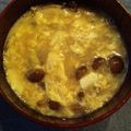 ゆぅぷん's cooksnap of when they made 穴あきおたまで☆ふわふわ卵とじ.