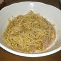 sugoiimo's cooksnap of when they made 激ウマ!りぴりぴもやしナムル.