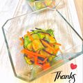 オウジリリノエ's cooksnap of when they made きゅうり、人参、塩昆布の和えたの。.