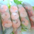 yfh's cooksnap of when they made 手軽に！お家でできる、生春巻き.