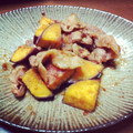 けいa's cooksnap of when they made サツマイモと豚バラの焼肉のたれ炒め.