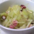 まごころ食堂's cooksnap of when they made セロリとタコのマリネ.