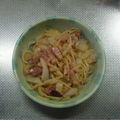 ゆかひめママ's cooksnap of when they made ダマにならない全卵カルボナーラ　.