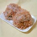 ★miya★'s cooksnap of when they made とろ～りチーズで♪梅紫蘇おかかおにぎり.
