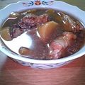 frenchfry's cooksnap of when they made 炊飯器de魚河岸あげと豚スペアリブの煮物.
