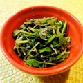 Ｔ，ＳＡＥＫＯ's cooksnap of when they made *三つ葉としらすの海苔辛子和え*.