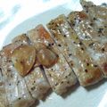 KEE31's cooksnap of when they made とんかつ用お肉でポークステーキ.