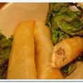 marina567's cooksnap of when they made 簡単！春巻き＜大葉＆チーズ＆ツナマヨ＞.