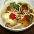 やんちも's cooksnap of when they made ルクエで塩麹と豆腐と卵のふわふわ蒸し♡.