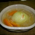 lalaui's cooksnap of when they made ☆圧力鍋で簡単☆丸ごとオニオンスープ☆.