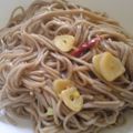 みんみのキッチン's cooksnap of when they made 旬の野菜で！ペペロンチーノそばバージョン.