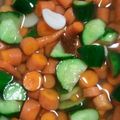 智子作ります's cooksnap of when they made 人参ときゅうりのピクルス.