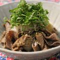 ベルラッキー's cooksnap of when they made 牛肉のみぞれあえ.
