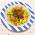 pitachan1's cooksnap of when they made トロトロ刺身サーモン.