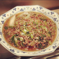 anarchych's cooksnap of when they made 柔らかカブのとろっとひき肉あん.