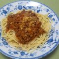 サンディサンディ's cooksnap of when they made ミートスパゲティー.