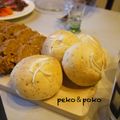 peko＆poko's cooksnap of when they made オリーブオイルのオニオンパン.