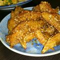 suesato's cooksnap of when they made 居酒屋風？甘辛醤油味の手羽先唐揚げ♪.