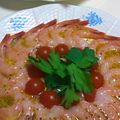 ちいちゃんらぶ's cooksnap of when they made ★甘エビのカルパッチョ★.