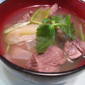 thian's cooksnap of when they made ねぎま♪鮪と長ネギのお鍋.