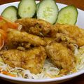 NAGANO久留米's cooksnap of when they made 久留米焼き鳥屋★からあげ.