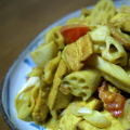 ju_10's cooksnap of when they made 厚揚げとれんこんのカレー炒め煮.