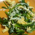 まなみ518's cooksnap of when they made ほうれん草と卵の中華風炒め物.