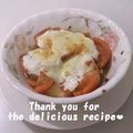 プンプン庵's cooksnap of when they made 焼きトマトチーズ☆バルサミコ風味.