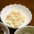kikikko's cooksnap of when they made カニカマのマヨサラダ.