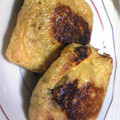 どんころ's cooksnap of when they made きのこと白ねぎ入り☆うす揚げ巾着焼き.
