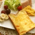 ルリナ's cooksnap of when they made 朝食に☆ハニーチーズトースト.