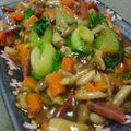 おサカナくん's cooksnap of when they made チンゲン菜のベーコンしめじソース.
