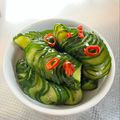 azbjbn's cooksnap of when they made キュウリのピリ辛漬け.